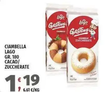 Vivo Supermercati Ciambella Lago offerta