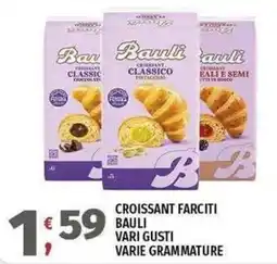 Vivo Supermercati Croissant Farciti Bauli offerta