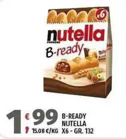 Vivo Supermercati B-ready Nutella offerta