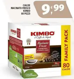 Vivo Supermercati Cialde macinato fresco Kimbo offerta
