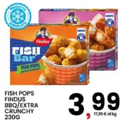 Interspar Fish pops Findus BBQ/extra crunchy offerta