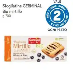 A&O Sfogliatine Germinal Bio mirtillo offerta