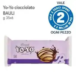 A&O Yo-Yo cioccolato BAULI offerta