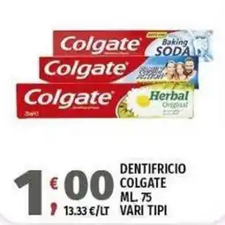 Vivo Supermercati Dentifricio Colgate offerta