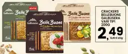 Interspar Crackers BelleBuone Galbusera offerta