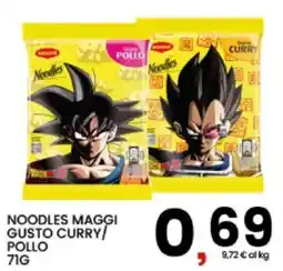 Interspar Noodles Maggi Gusto Curry/Pollo offerta