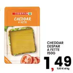 Interspar Cheddar Despar a fette offerta