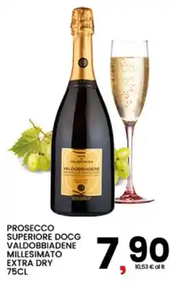 Interspar Prosecco superiore docg valdobbiadene millesimato extra dry offerta