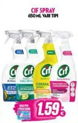 Vitulano Drugstore Cif spray offerta