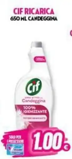 Vitulano Drugstore Cif candeggina offerta