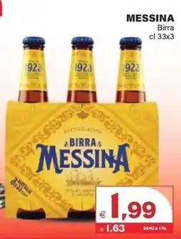 Boningros Cash and Carry Birra Messina offerta
