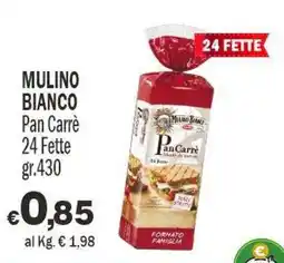 Primo Prezzo Mulino Bianco Pan Carrè offerta