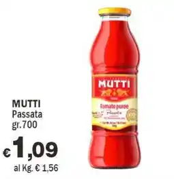Primo Prezzo Mutti Passata offerta
