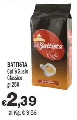 Primo Prezzo Battista Caffè Gusto Classico offerta