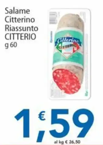 Salame Citterino Riassunto Citterio
