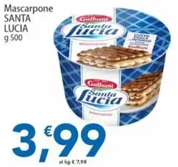 Sidis Mascarpone Santa Lucia offerta