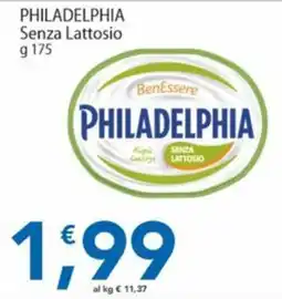Sidis Philadelphia senza lattosio offerta