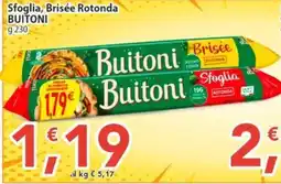 Sidis Buitoni Sfoglia offerta