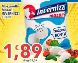 Sidis Mozzarella Mozari INVERNIZZI offerta