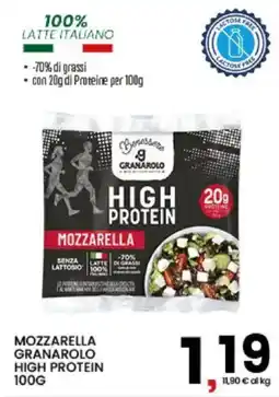 Interspar Mozzarella Granarolo High Protein offerta