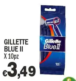 Primo Prezzo Gillette Blue II offerta