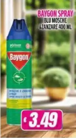 Vitulano Drugstore Baygon spray blu mosche & zanzare offerta