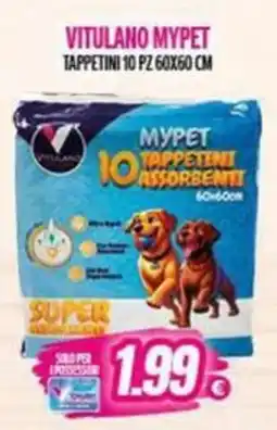 Vitulano Drugstore Vitulano Mypet tappetini assorbenti offerta
