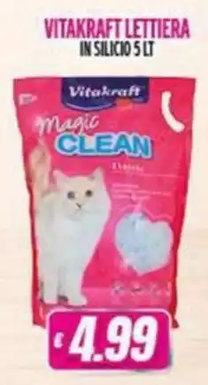 Vitulano Drugstore Vitakraft lettiera magic clean classic offerta