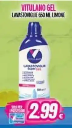 Vitulano Drugstore Vitulano gel lavastoviglie offerta