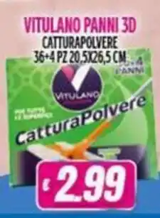 Vitulano Drugstore Vitulano panni 3d cattura polvere offerta