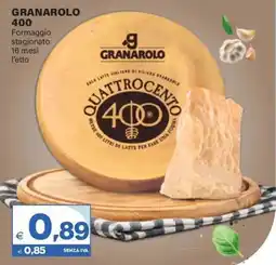 Boningros Cash and Carry Granarolo 400 Formaggio stagionato offerta