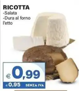 Boningros Cash and Carry Ricotta Salata, Dura al forno offerta