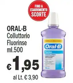 Primo Prezzo Oral-B Colluttorio Fluorinse offerta