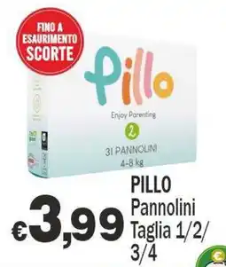 Primo Prezzo Pillo Pannolini offerta