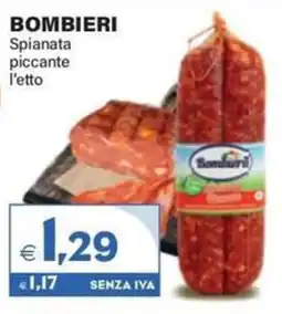 Boningros Cash and Carry Bombieri spianata piccante offerta