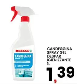 Interspar Candeeggina spray gel despar offerta