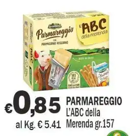 Primo Prezzo Parmareggio L'ABC della merenda offerta