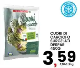 Interspar Cuori di carciofo surgelati Despar offerta