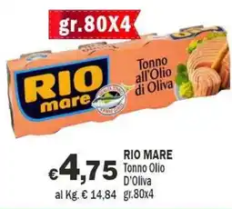 Primo Prezzo Rio Mare Tonno Olio D'Oliva offerta