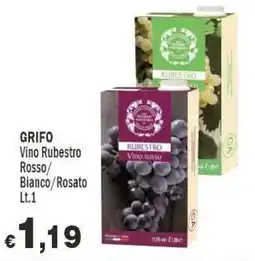 Primo Prezzo Grifo Vino Rubestro offerta