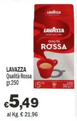 Primo Prezzo Lavazza Qualità Rossa offerta