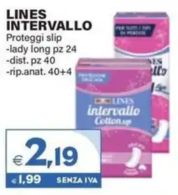 Boningros Cash and Carry Lines Intervallo Proteggi slip offerta