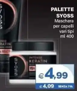 Boningros Cash and Carry Palette Syoss Maschera per capelli offerta