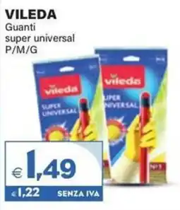 Boningros Cash and Carry Vileda guanti super universal offerta