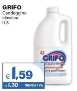 Boningros Cash and Carry Grifo candeggina classica offerta