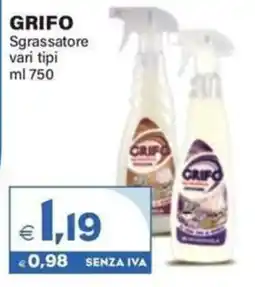 Boningros Cash and Carry Grifo sgrassatore offerta