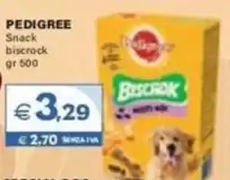 Boningros Cash and Carry Pedigree Snack Biscrock offerta
