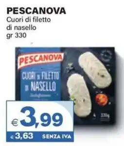 Boningros Cash and Carry Pescanova Cuori di filetto di nasello offerta