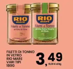 Interspar Filetti di Tonno Rio Mare offerta