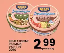 Interspar Insalatissime Rio Mare offerta
